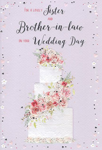 Picture of SISTER & BROTHER IN LAW WEDDING CARD